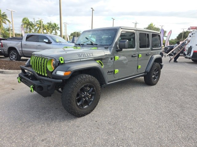 2020 Jeep Wrangler Unlimited Willys photo 2