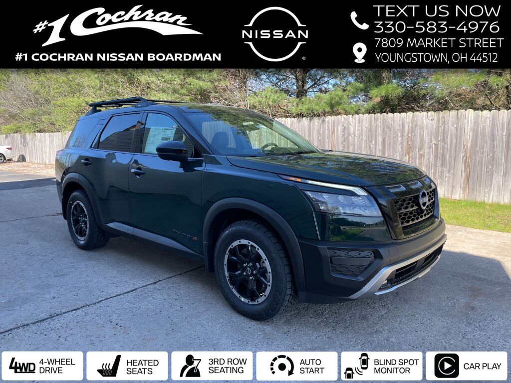 New 2024 Nissan Pathfinder Rock Creek 4D Sport Utility in Boardman, OH