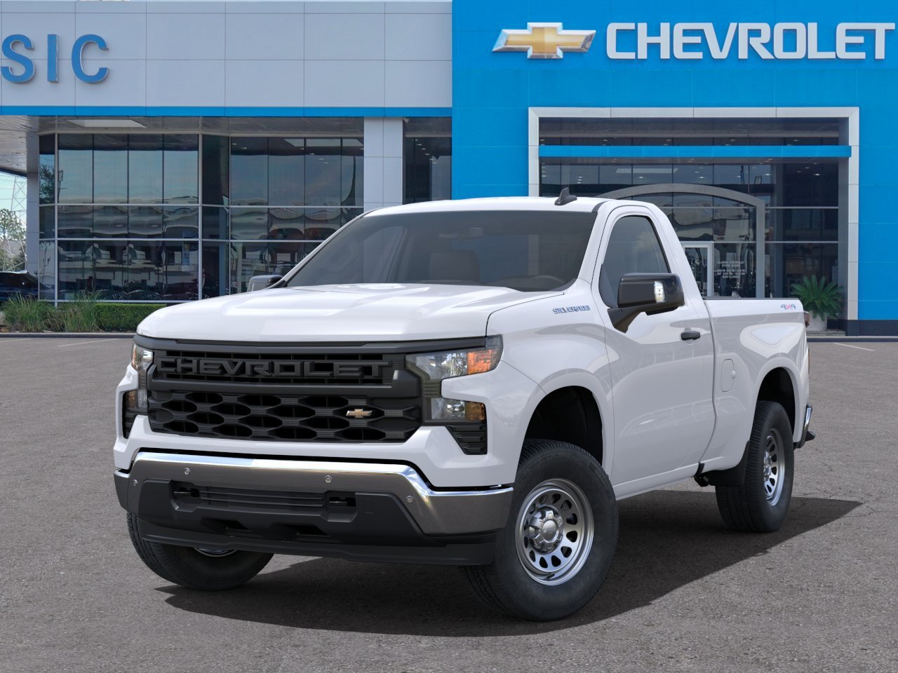 2024 Chevrolet Silverado 1500 WT White at Classic Elite Chevrolet Sugar Land