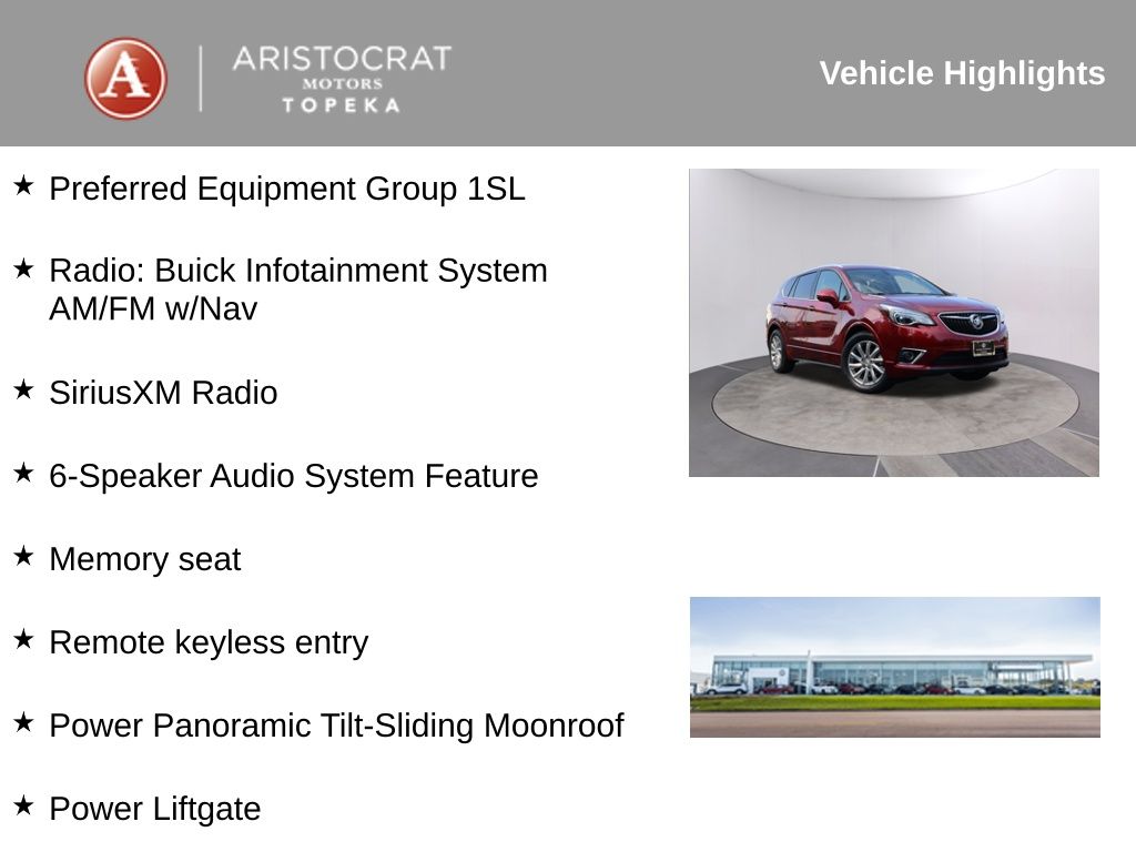 Used 2019 Buick Envision Essence with VIN LRBFXCSA6KD109022 for sale in Kansas City