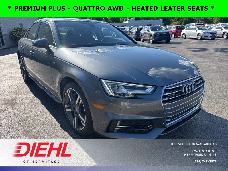 2018 Audi A4 2.0T quattro Premium Plus