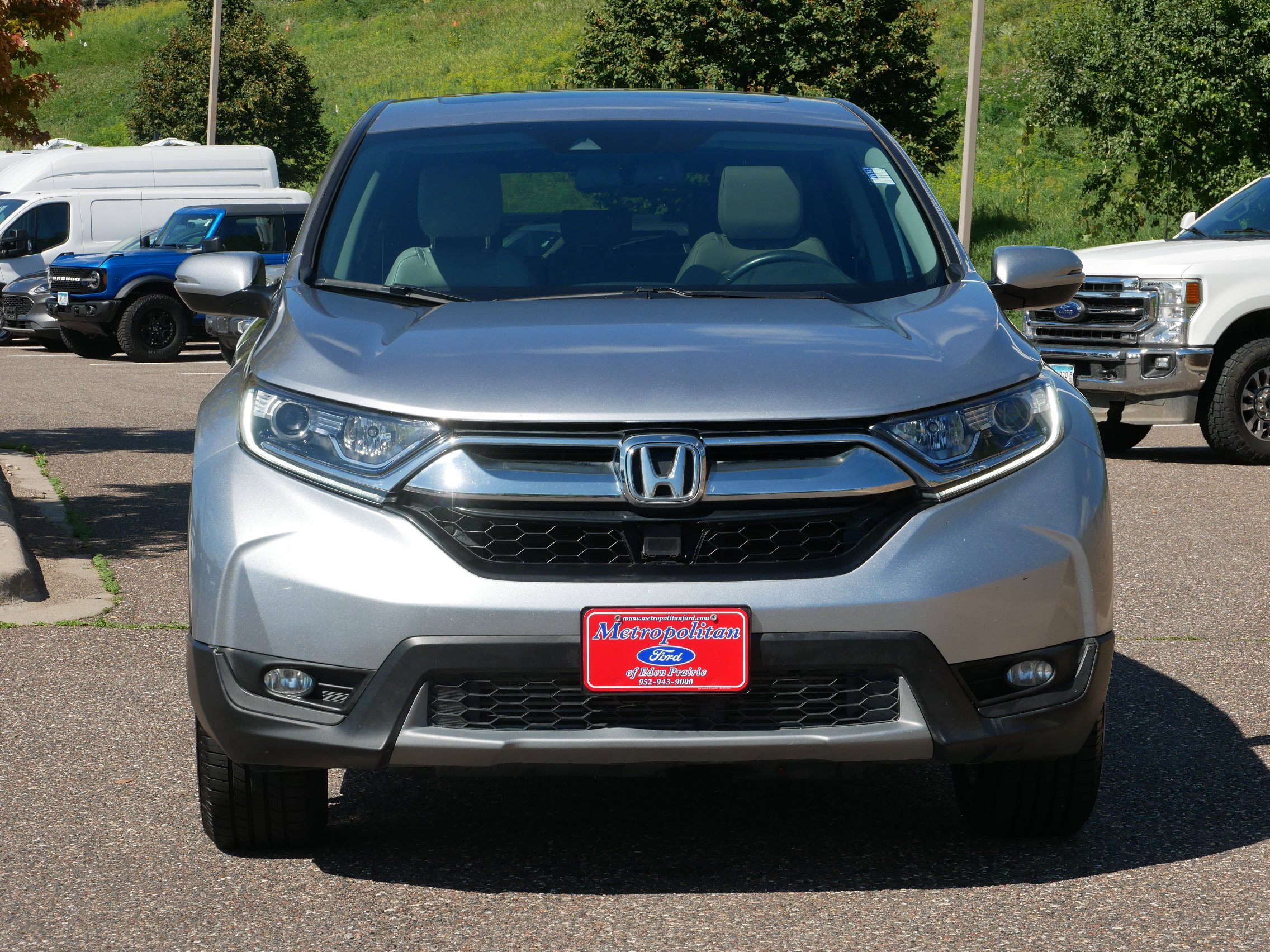 Used 2019 Honda CR-V EX-L with VIN 7FARW2H89KE045443 for sale in Eden Prairie, Minnesota
