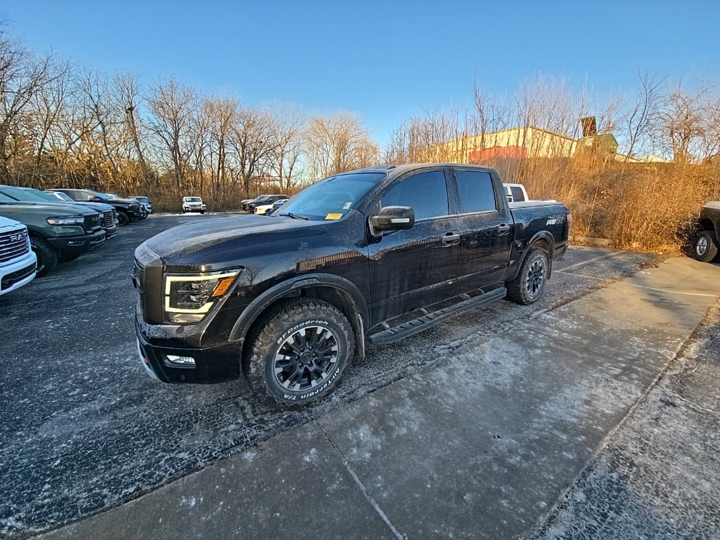 Used 2020 Nissan Titan PRO-4X with VIN 1N6AA1ED6LN502292 for sale in Kansas City