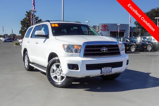 Used 2008 Toyota Sequoia SR5 with VIN 5TDBY64AX8S011653 for sale in Elk Grove, CA
