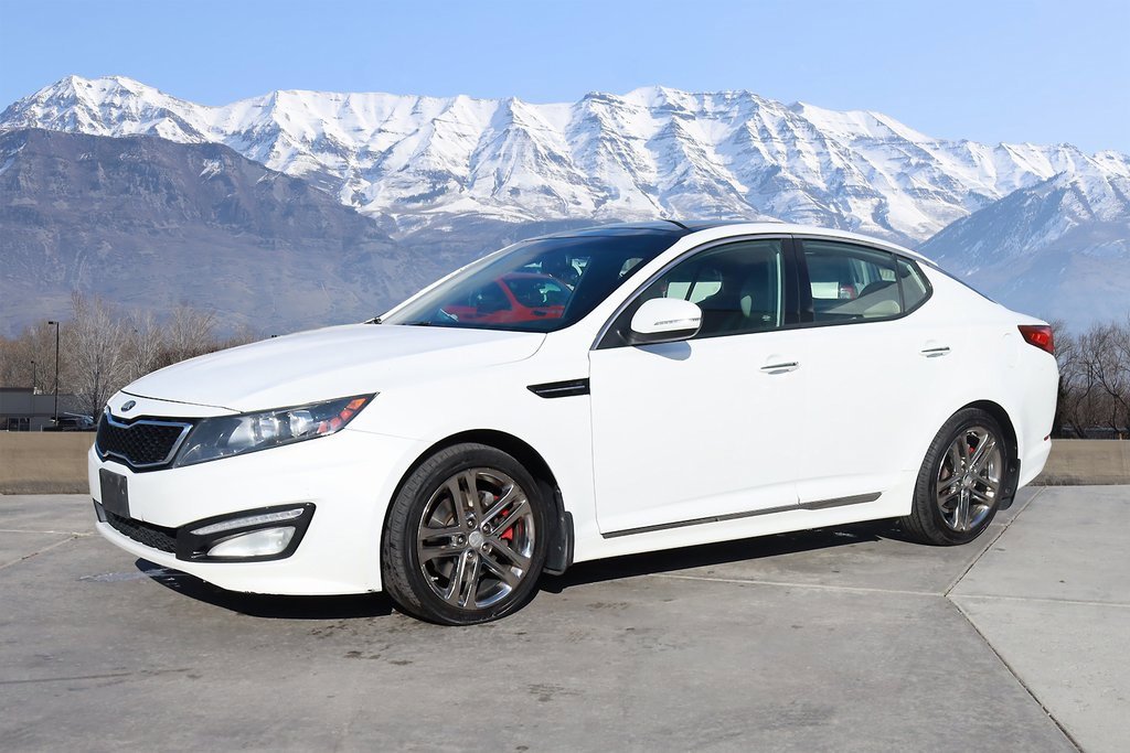 Used 2013 Kia Optima SX with VIN 5XXGR4A68DG206329 for sale in American Fork, UT