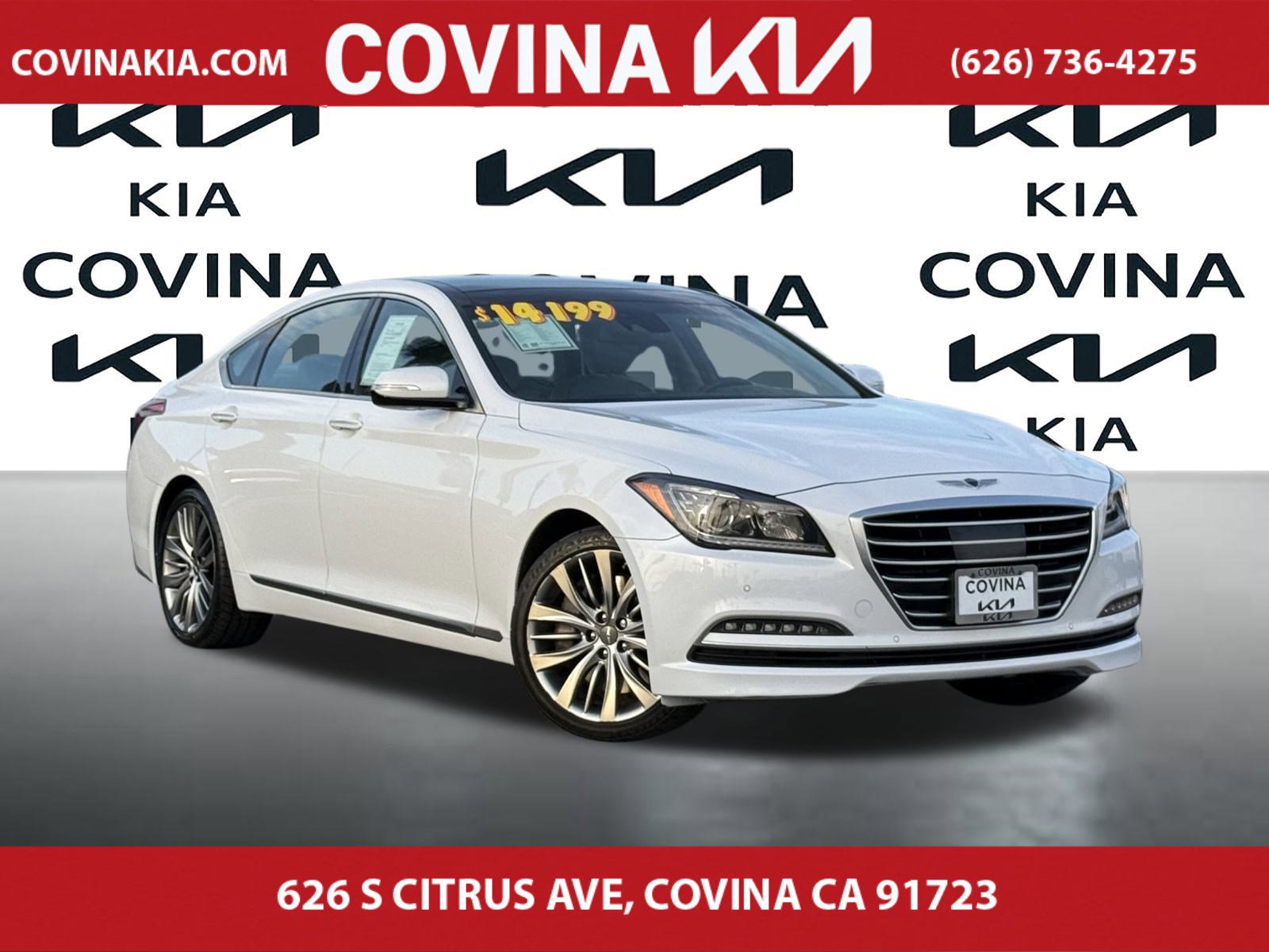Used 2017 GENESIS G80 Ultimate with VIN KMHGN4JF9HU173235 for sale in Covina, CA