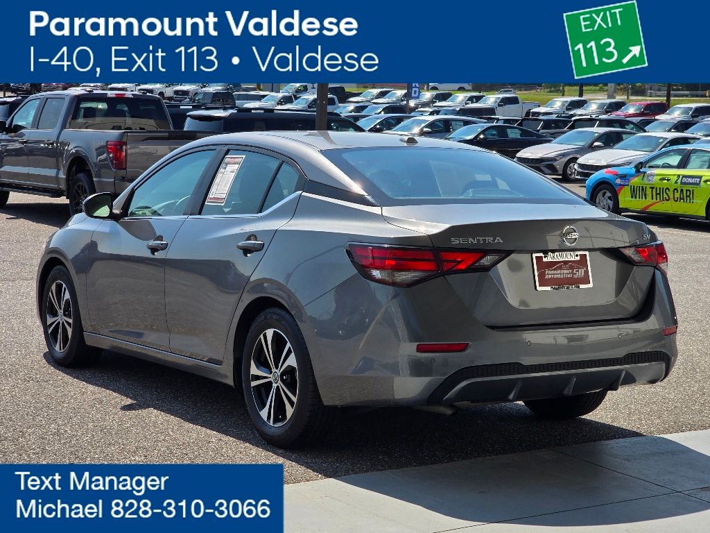 Used 2023 Nissan Sentra SV with VIN 3N1AB8CV3PY250467 for sale in Connelly Springs, NC