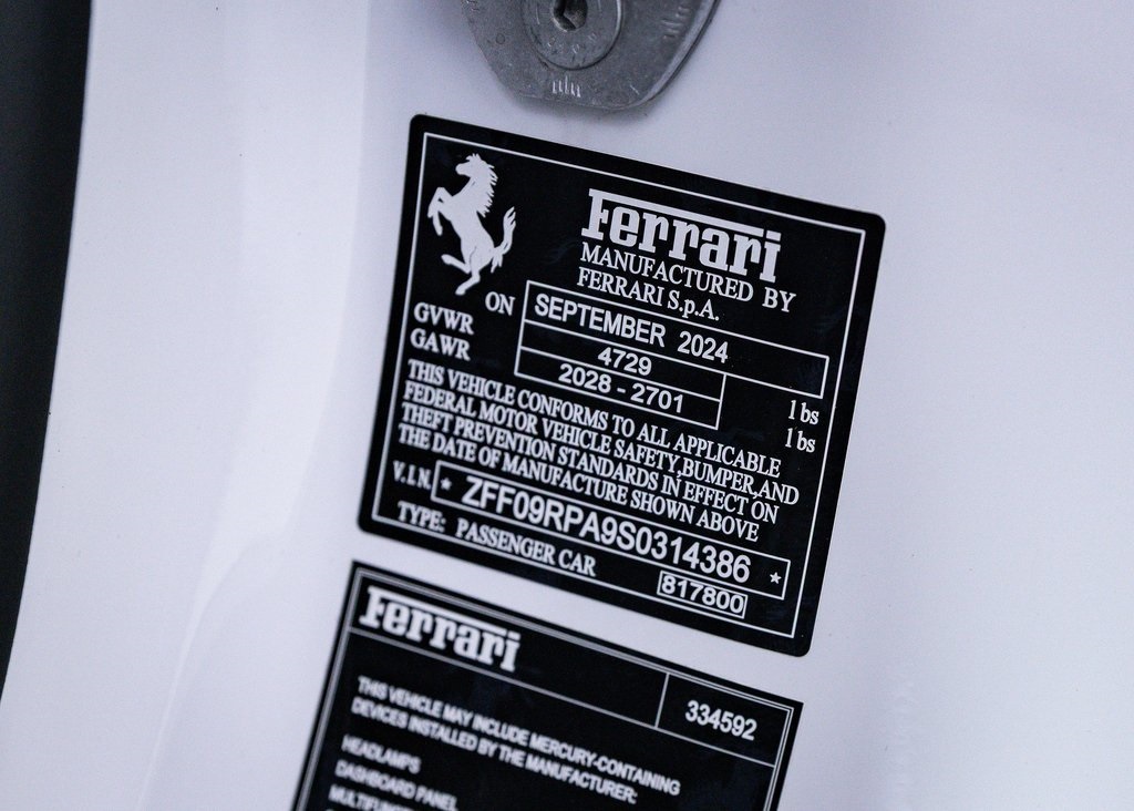 Certified Used 2025 White Ferrari Base image 32