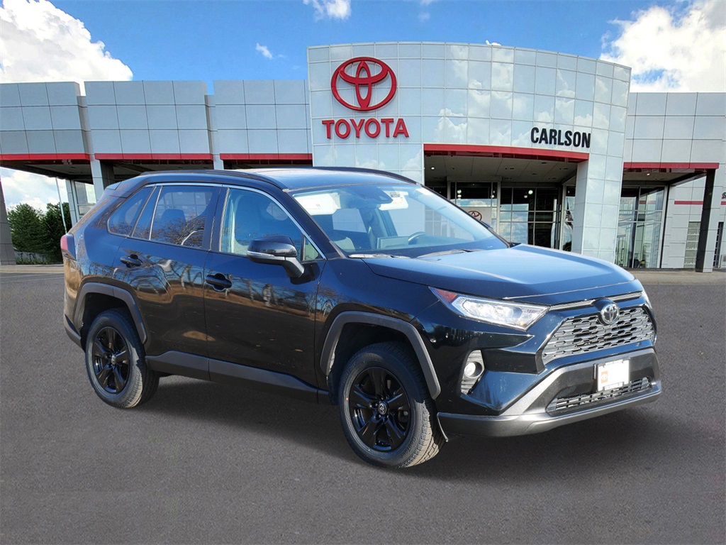 Certified 2021 Toyota RAV4 XLE with VIN 2T3P1RFV3MC248152 for sale in Minneapolis, Minnesota