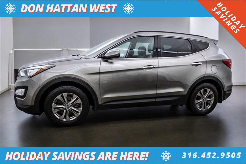 Used 2015 Hyundai Santa Fe Sport with VIN 5XYZU3LB1FG237898 for sale in Augusta, KS