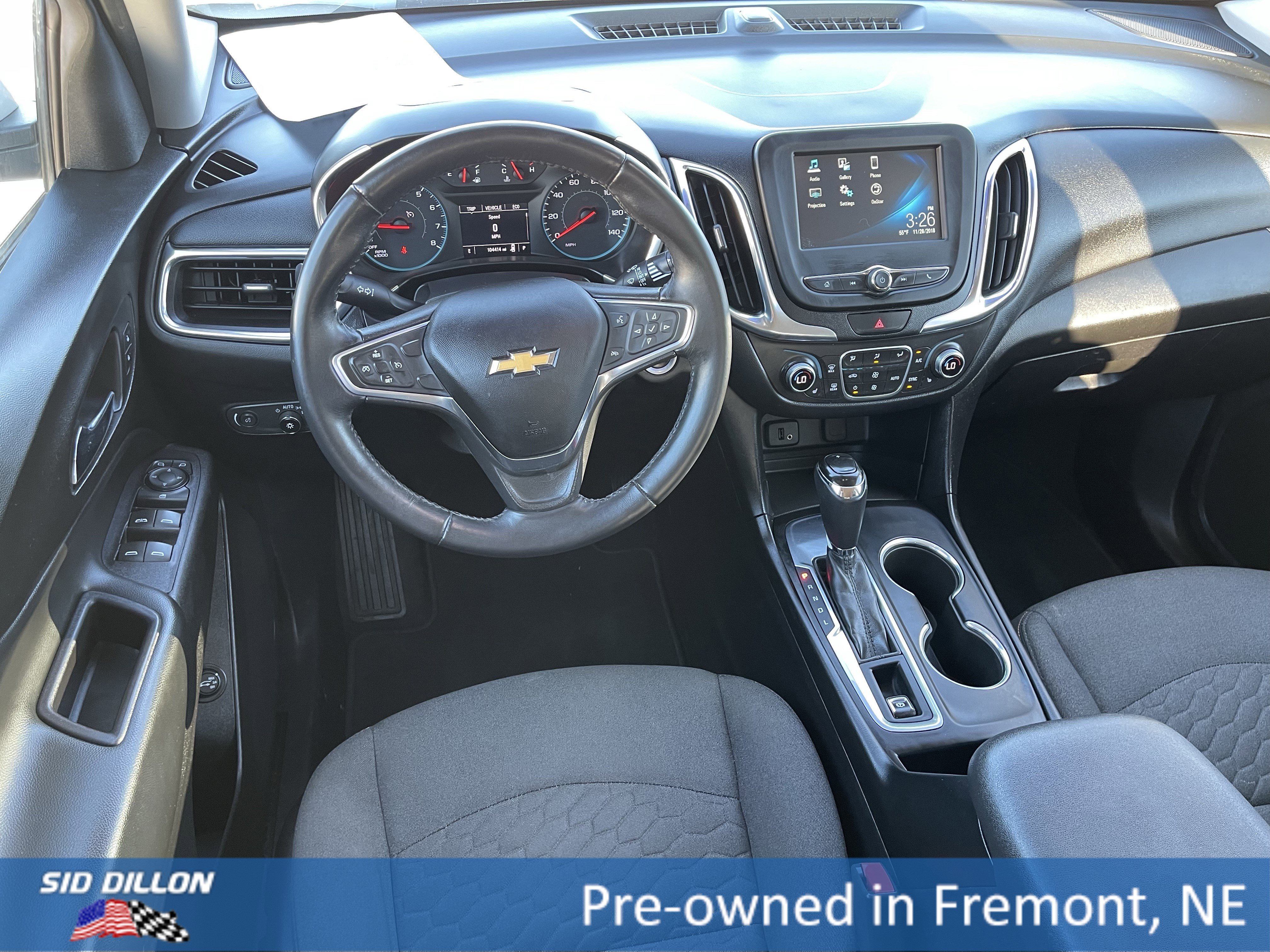 Used 2018 Chevrolet Equinox LT with VIN 2GNAXJEV2J6147043 for sale in Fremont, NE
