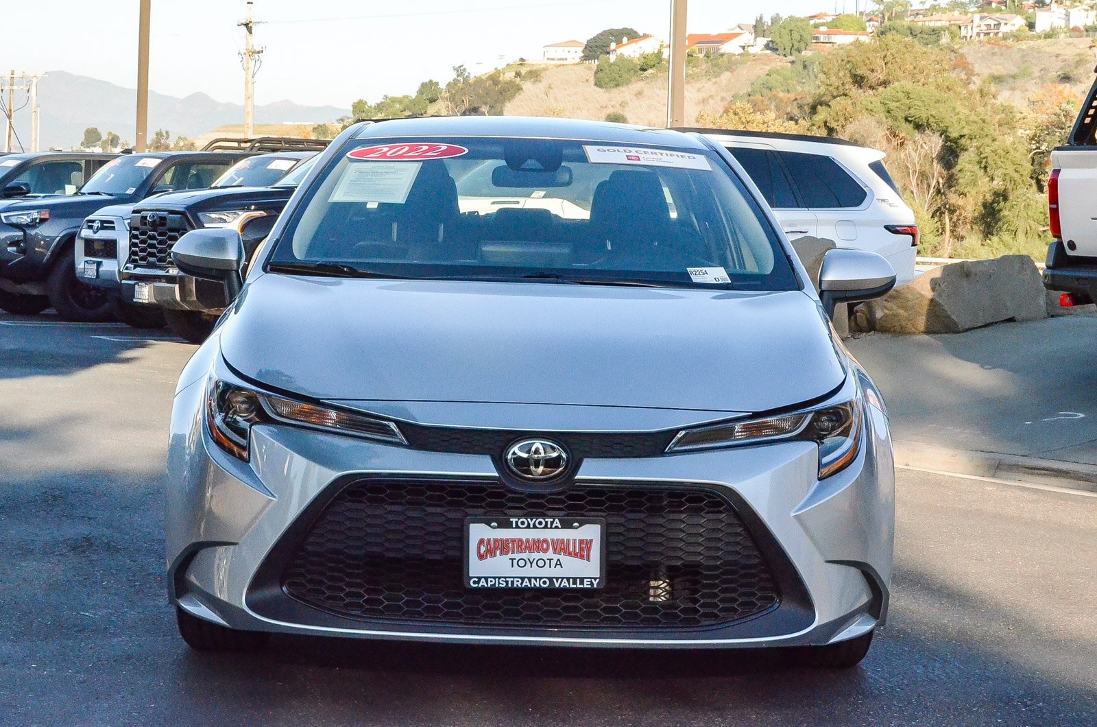 Certified 2022 Toyota Corolla LE with VIN JTDEPMAE8N3020425 for sale in Northfield, Minnesota