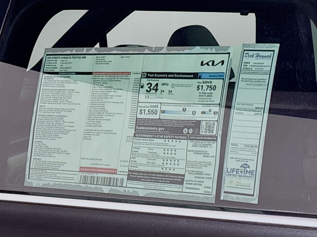 2025 Kia Sorento Hybrid SX Prestige photo 21