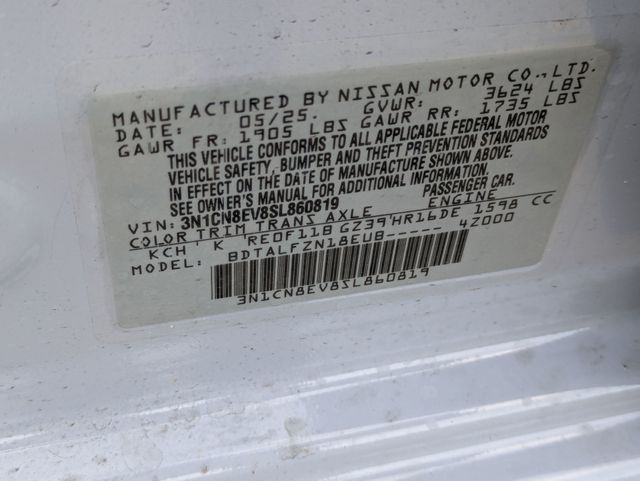 2025 Nissan Versa SV photo 27