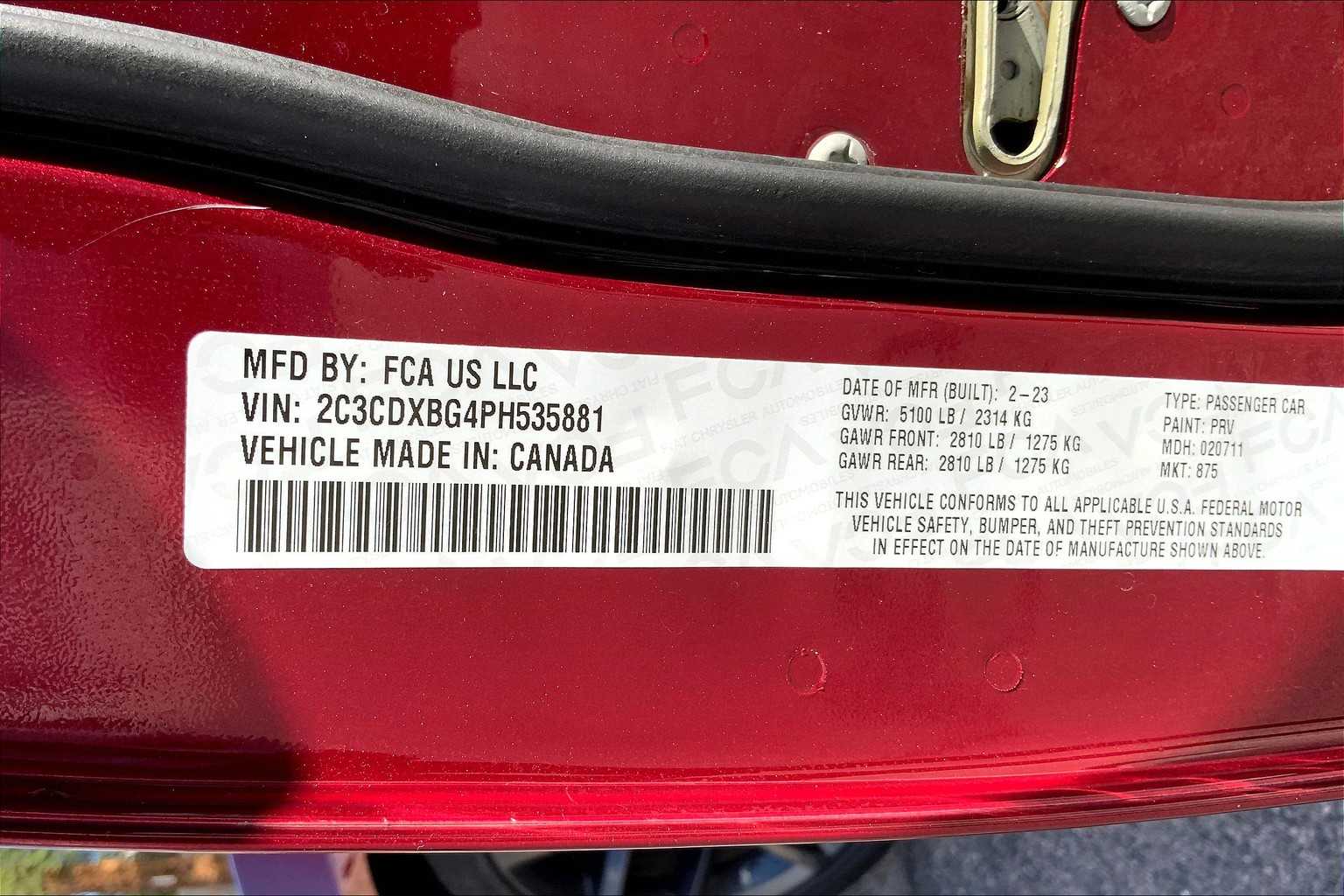 2023 Dodge Charger SXT photo 31