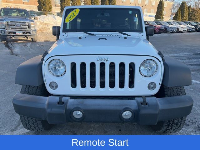 Used 2017 Jeep Wrangler Unlimited Sport S with VIN 1C4BJWDG7HL543436 for sale in Branford, CT