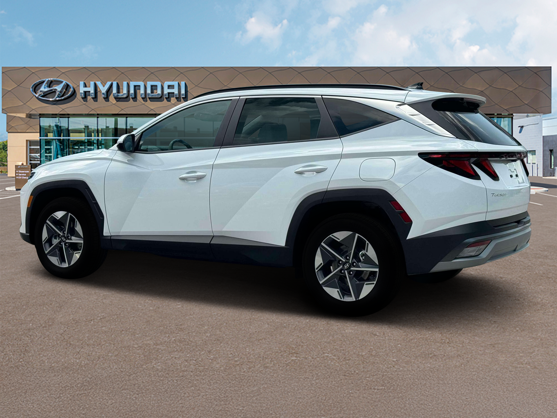 New 2025 White Hyundai SEL FWD image 4