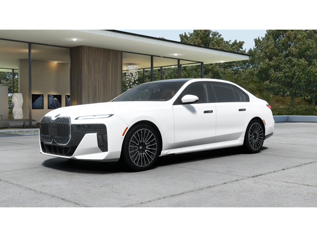 New 2025 Alpine White BMW 760i xDrive image 1
