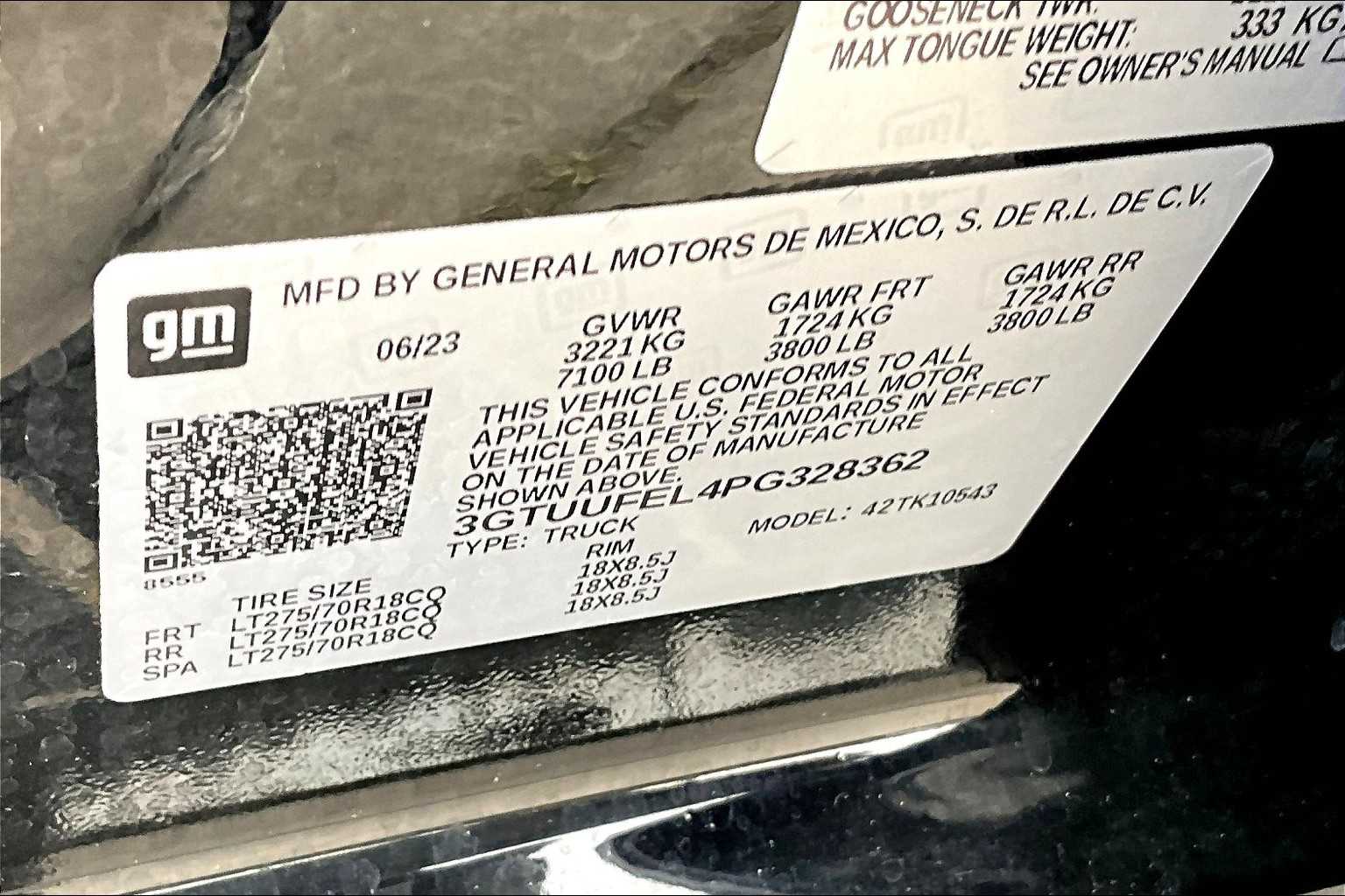 2023 Gmc Sierra 1500 AT4X photo 35