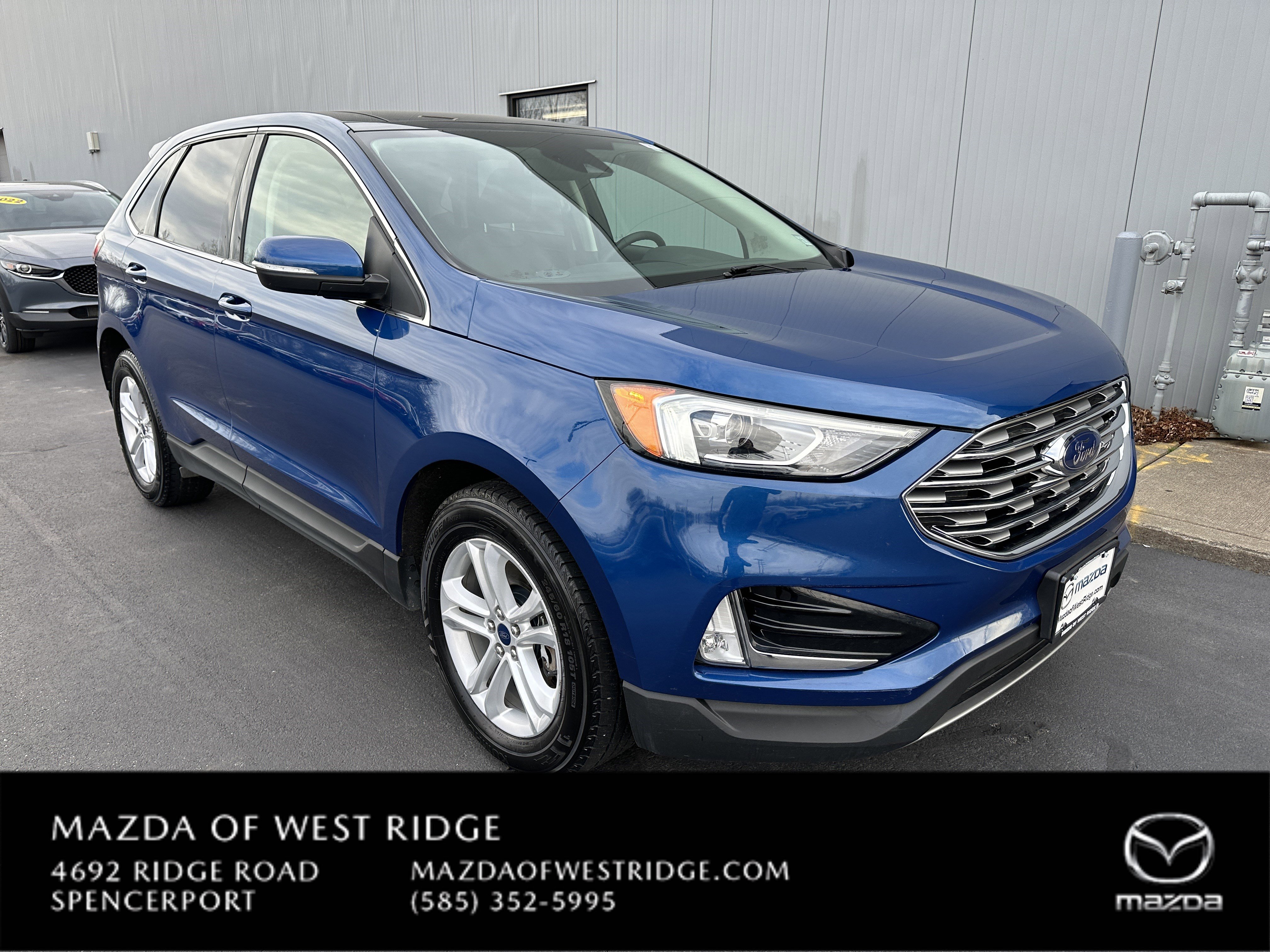 Used 2020 Ford Edge SEL with VIN 2FMPK4J92LBB62661 for sale in Spencerport, NY