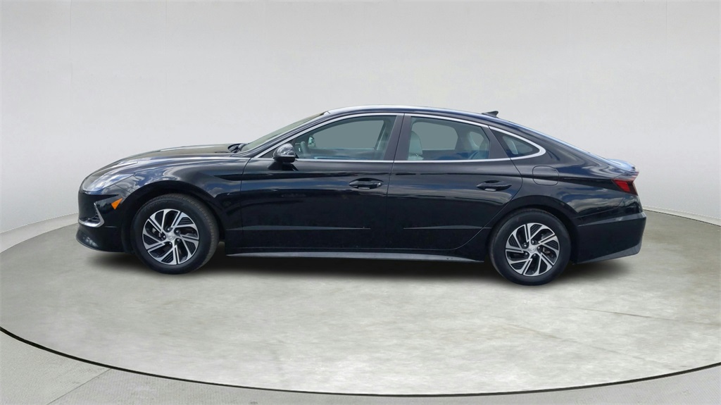 2021 Hyundai Sonata Hybrid Blue photo 4
