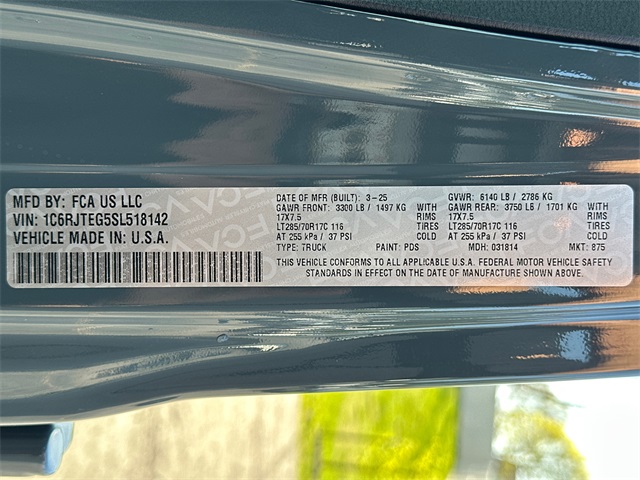 2025 Jeep Gladiator Mojave photo 36
