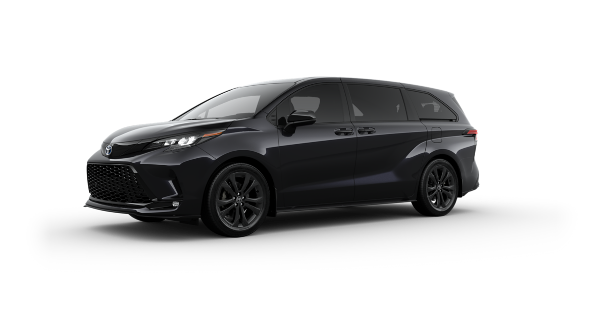 toyota sienna xse black