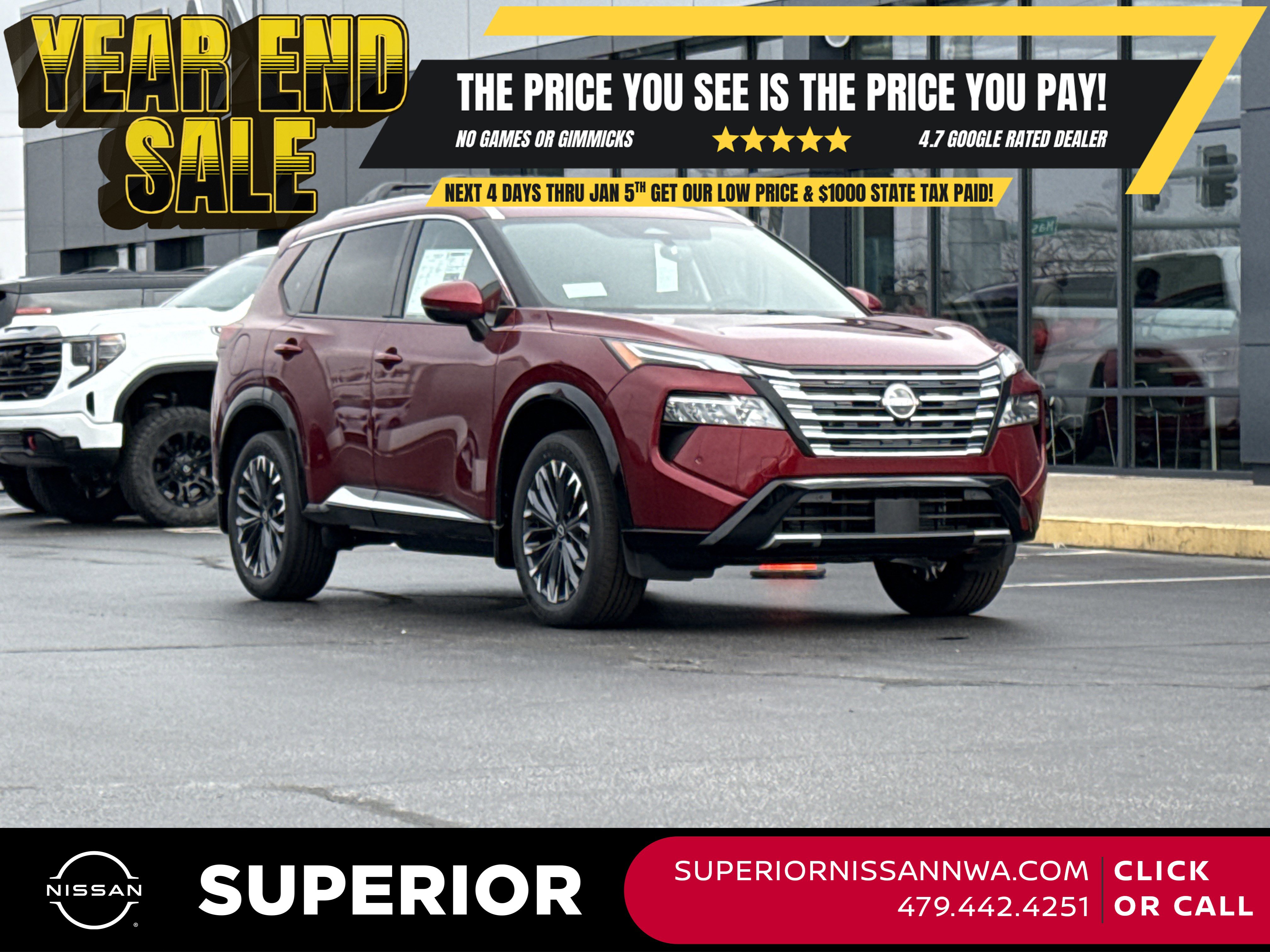 2026 Nissan Rogue Platinum's photo