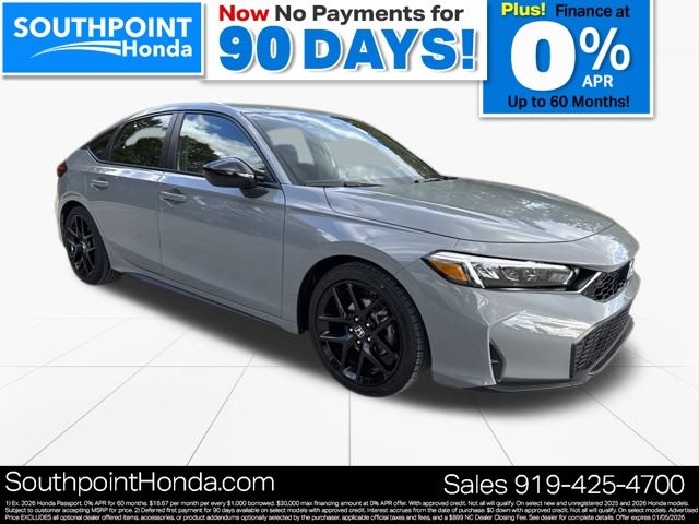 2026 Honda Civic Hatchback Sport's photo