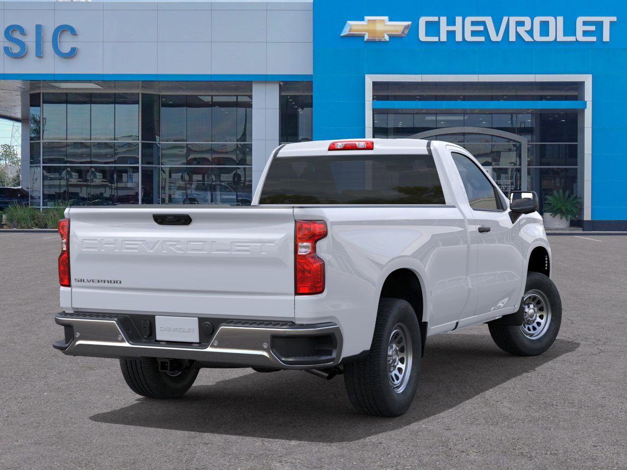 2026 Chevrolet Silverado 1500 WT White at Browns Ford of Amsterdam
