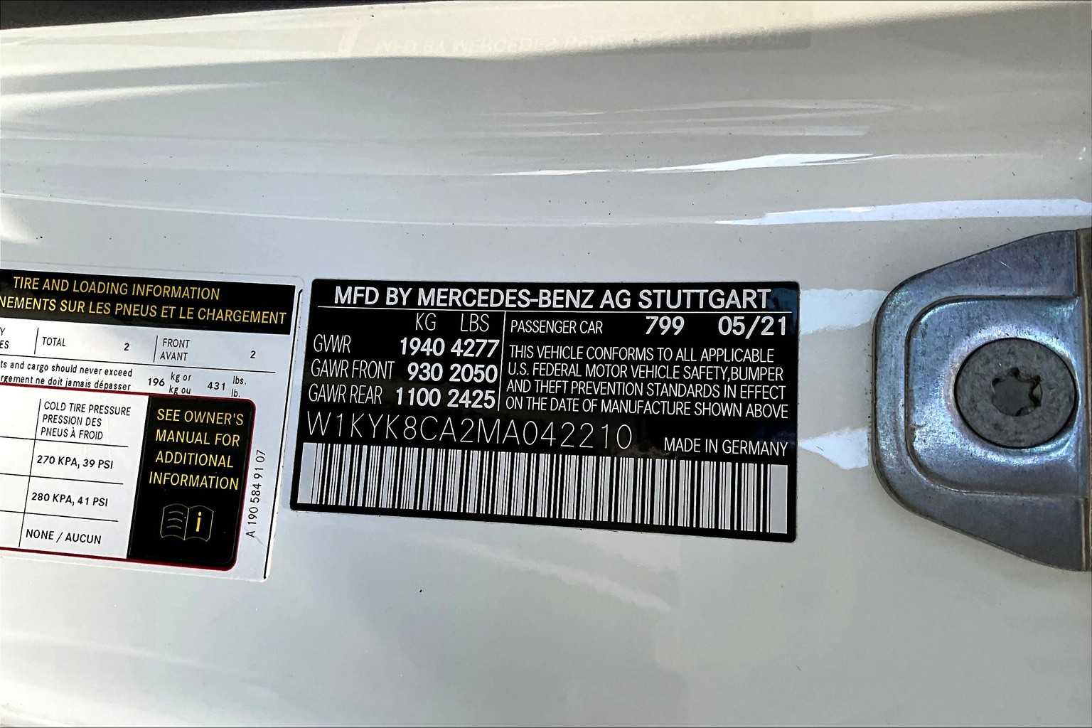 2021 Mercedes Benz AMG GT GT photo 34