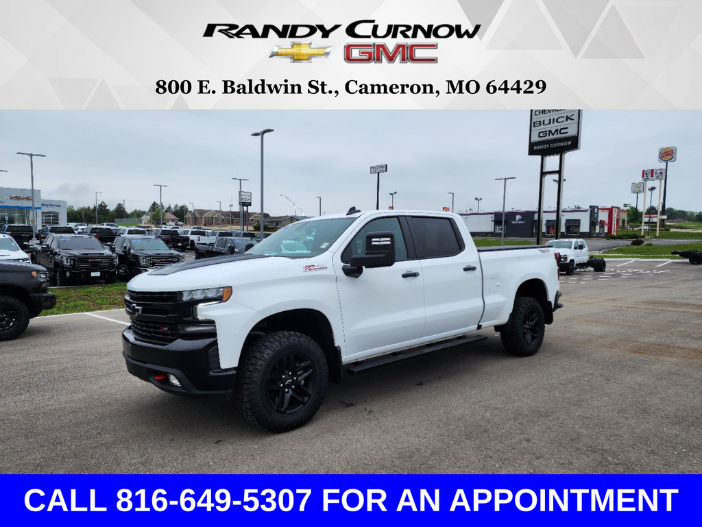 PreOwned 2022 Chevrolet Silverado 1500 LTD LT Trail Boss 4D Crew Cab in Cameron 6934 Randy