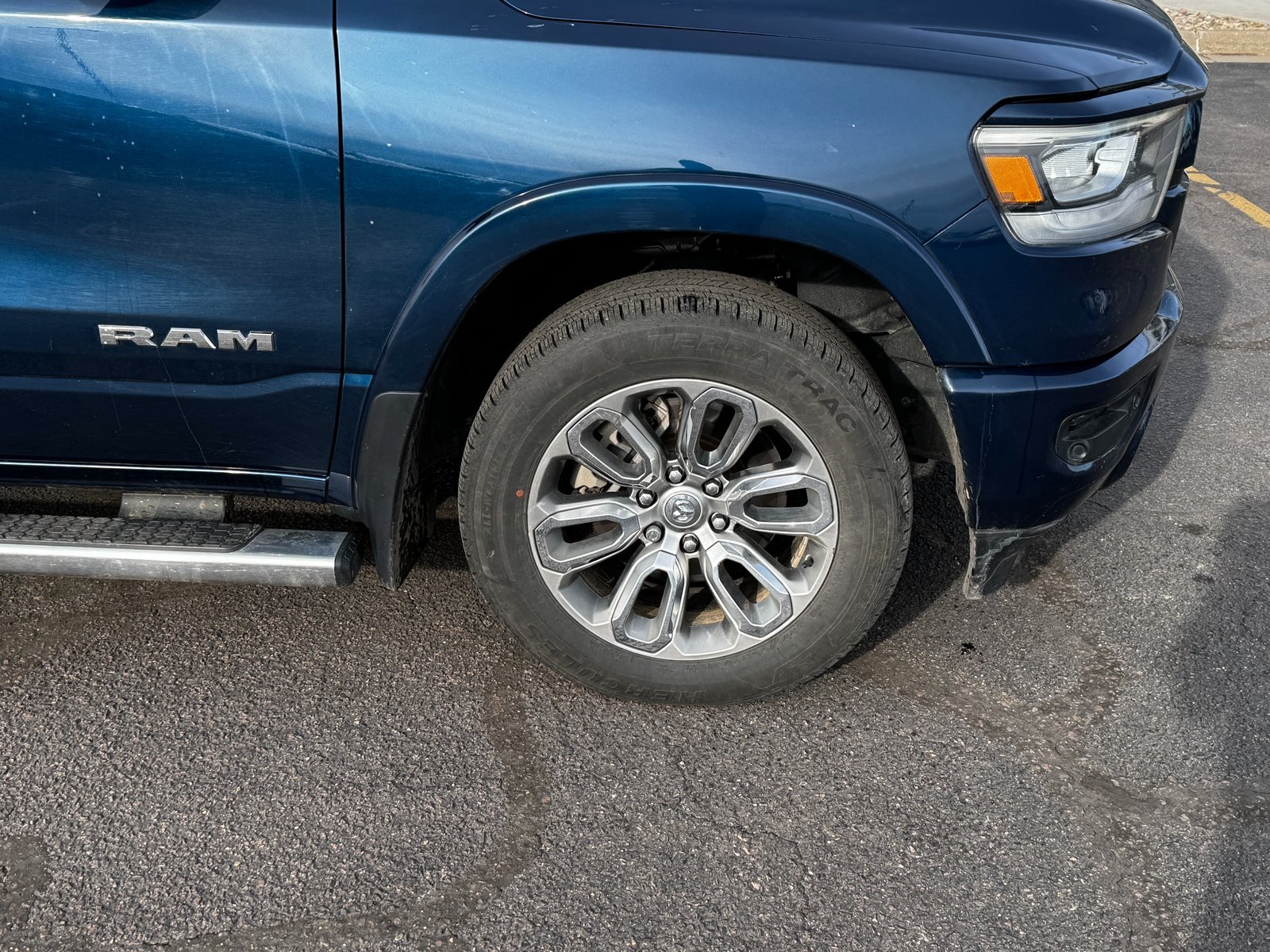 Used 2021 RAM Ram 1500 Laramie with VIN 1C6SRFJT7MN722110 for sale in Luverne, Minnesota