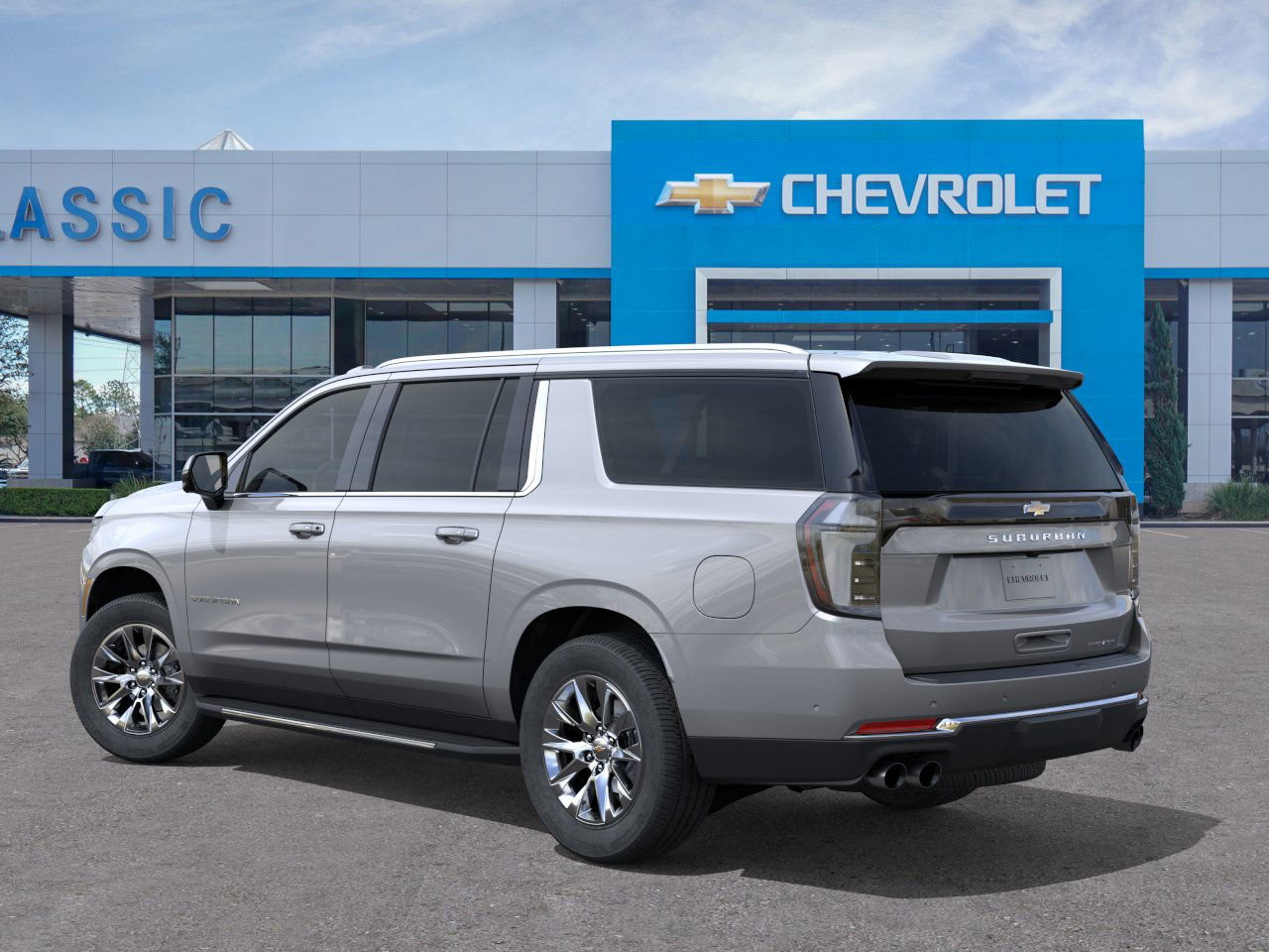 2026 Chevrolet Suburban Premier Gray at Classic Elite Chevrolet Hwy 6