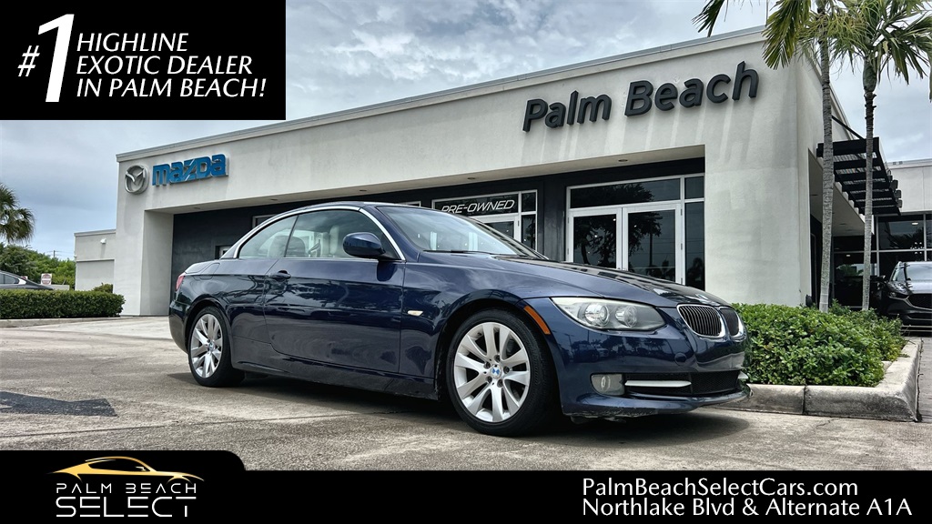 Used 2011 BMW 3 Series 328i with VIN WBADW3C51BE541862 for sale in North Palm Beach, FL