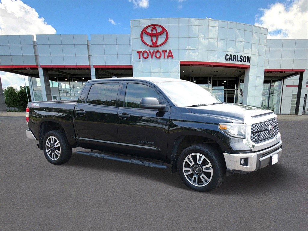 Certified 2021 Toyota Tundra SR5 with VIN 5TFDY5F11MX964918 for sale in Minneapolis, Minnesota