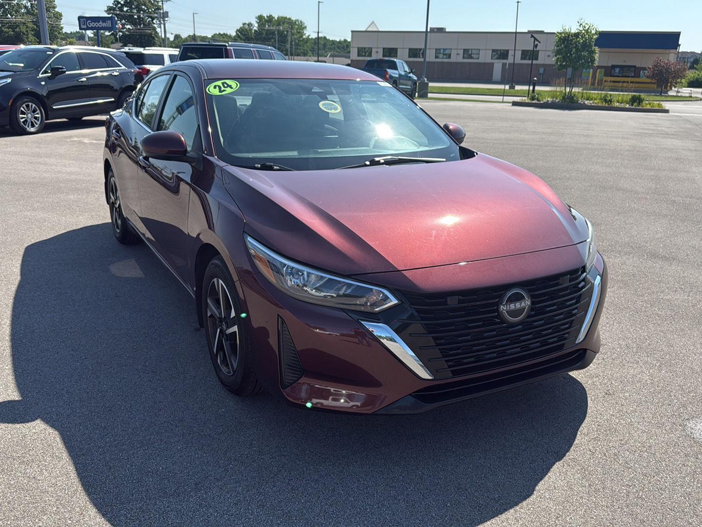 Used 2024 Nissan Sentra SV with VIN 3N1AB8CV8RY223171 for sale in Scottsburg, IN