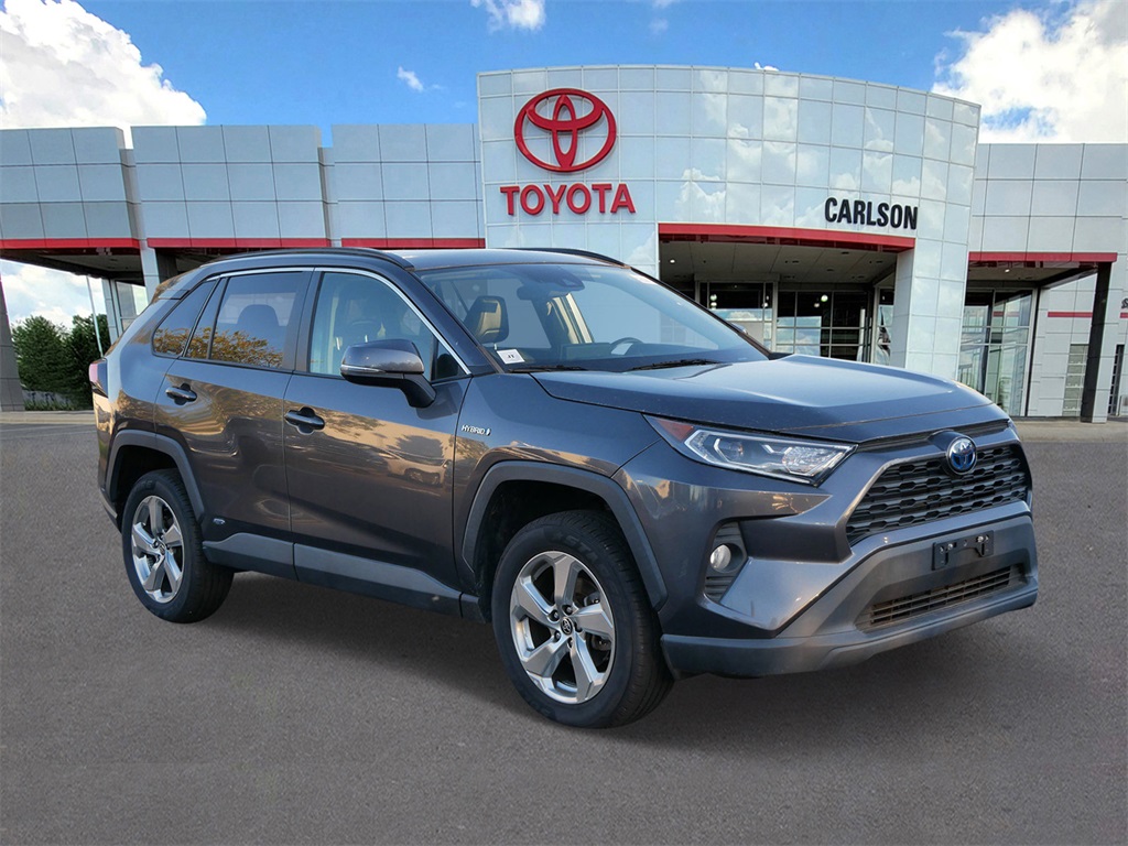 Used 2021 Toyota RAV4 XLE Premium with VIN 4T3B6RFV6MU049302 for sale in Minneapolis, Minnesota