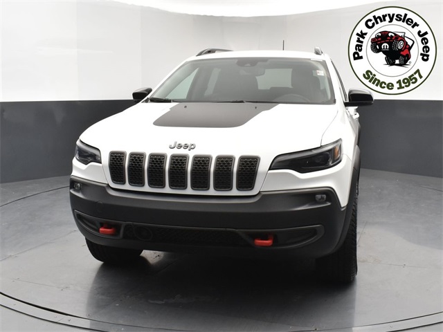Certified 2022 Jeep Cherokee Trailhawk with VIN 1C4PJMBX6ND501665 for sale in Burnsville, Minnesota