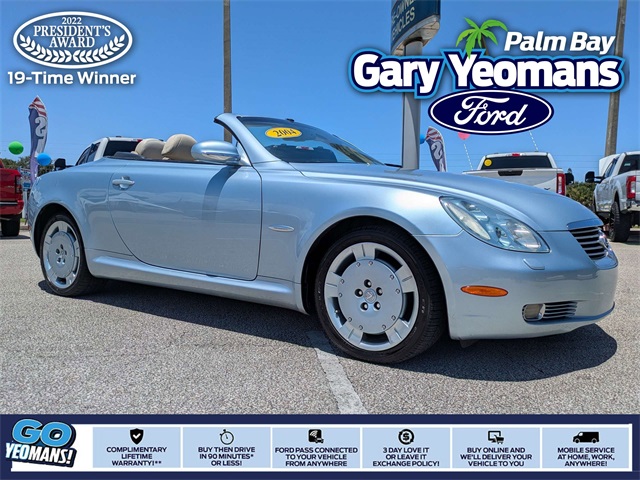 Used 2004 Lexus SC 430 with VIN JTHFN48Y240049900 for sale in Palm Bay, FL