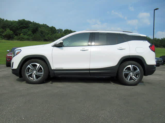 Used 2021 GMC Terrain SLT with VIN 3GKALPEV0ML345938 for sale in Elkader, IA