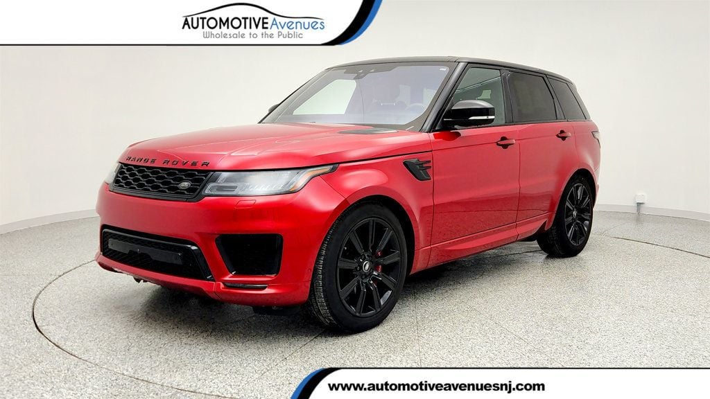 2020 Land Rover Range Rover Sport HST