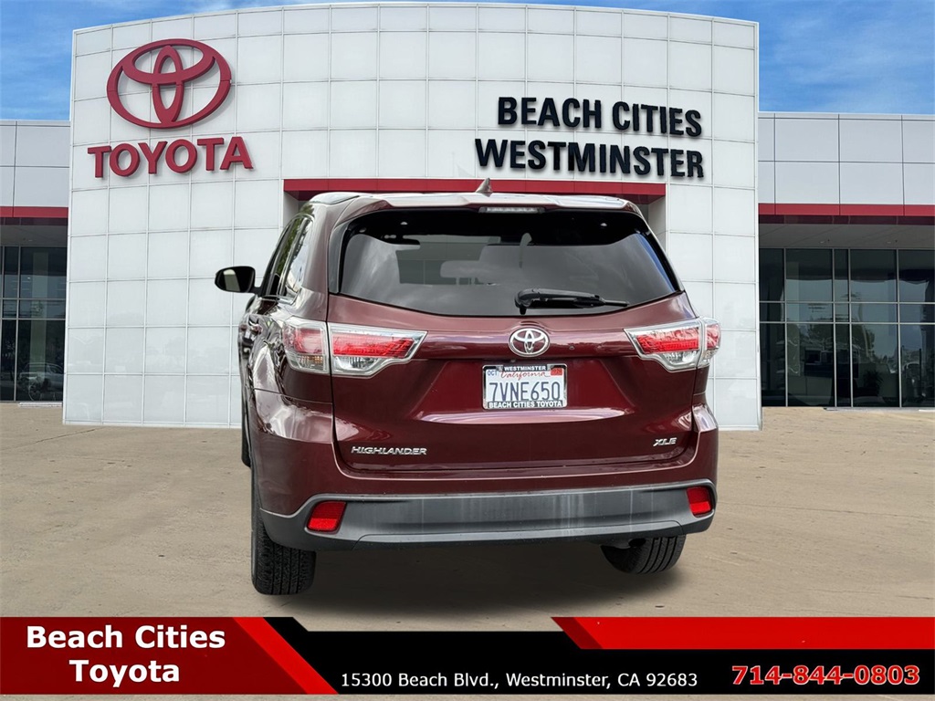2016 Toyota Highlander XLE photo 4