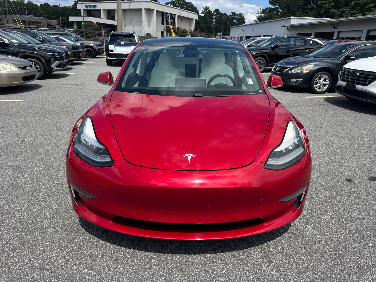 Used 2020 Tesla Model 3 Base with VIN 5YJ3E1EA2LF800293 for sale in Marietta, GA