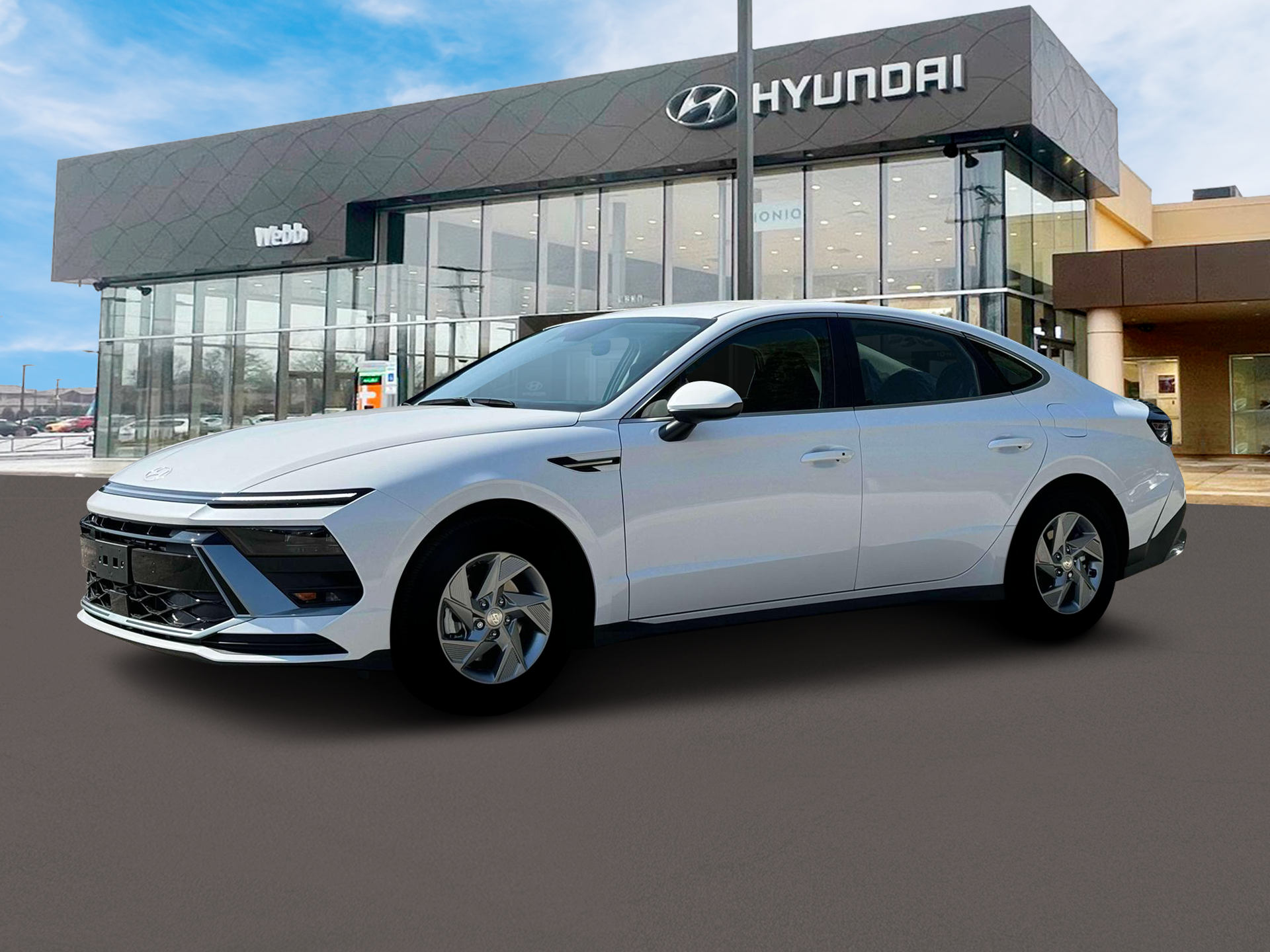 New 2025 White Hyundai SE image 28