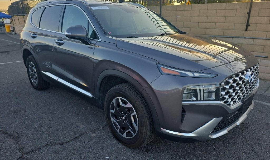 2021 Hyundai Santa Fe Blue photo 3