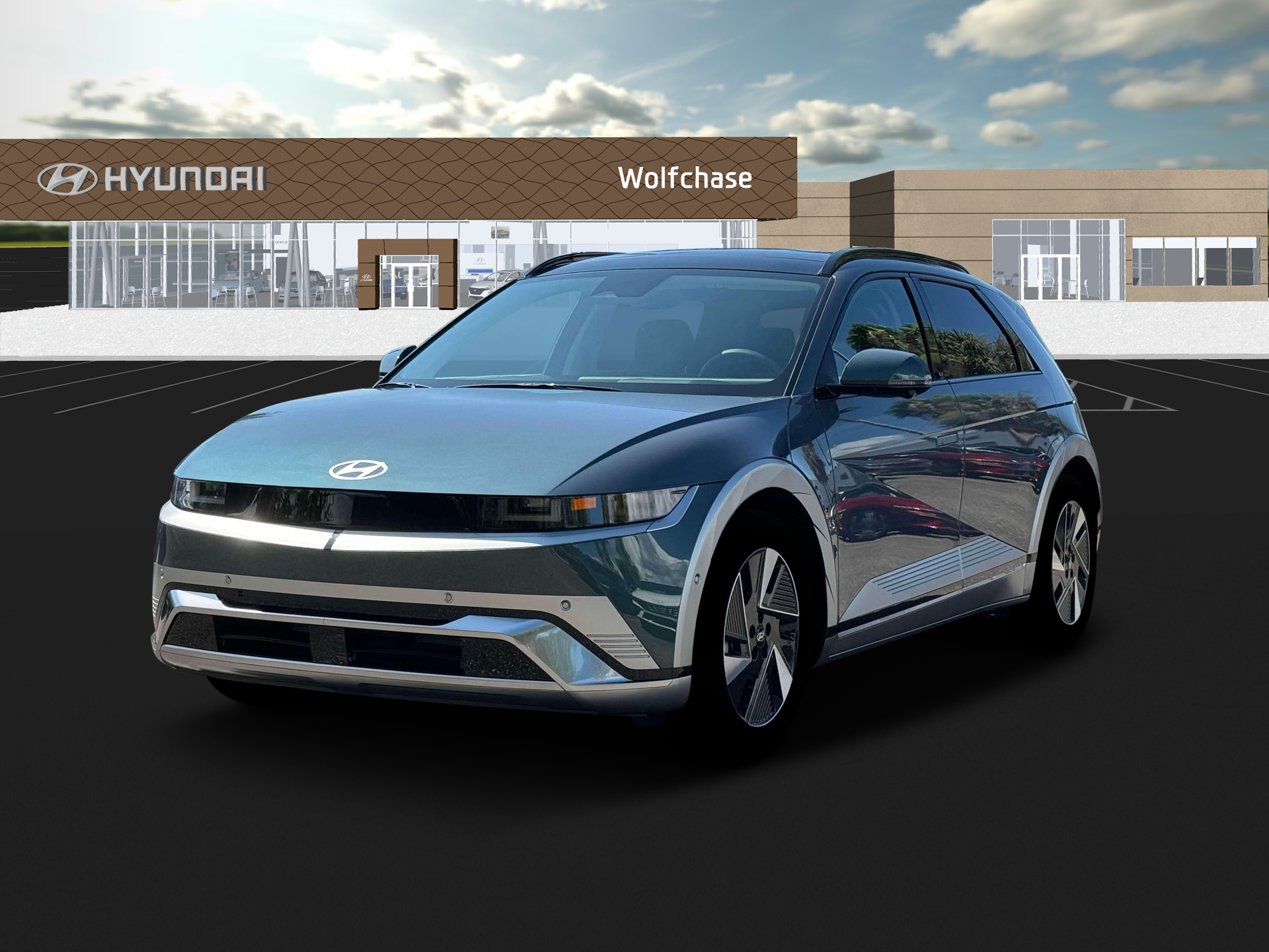 New 2025 Green Hyundai Limited image 1
