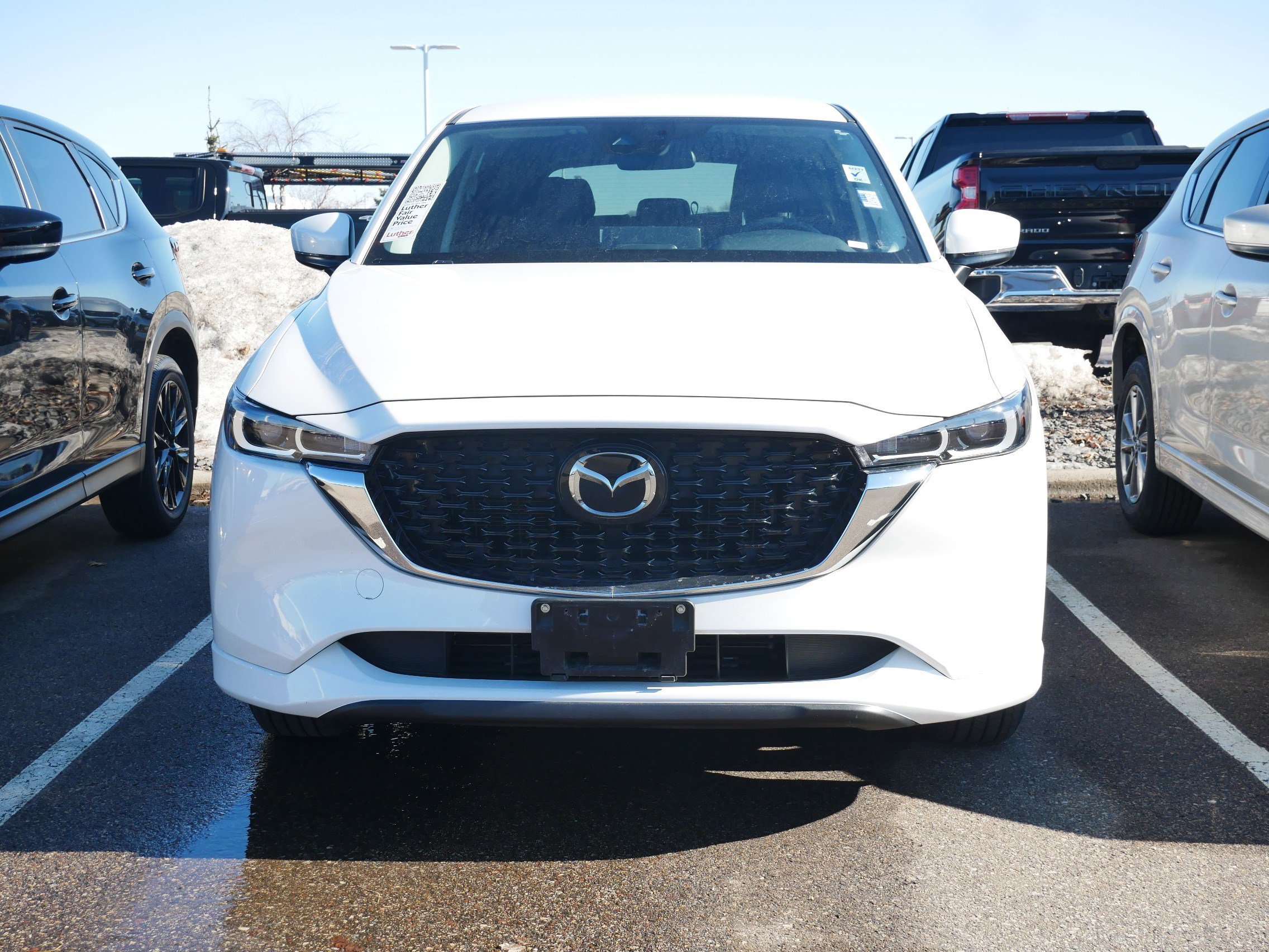 Certified 2025 Mazda CX-5 S Select Package with VIN JM3KFBBL2S0659508 for sale in Brooklyn Center, Minnesota