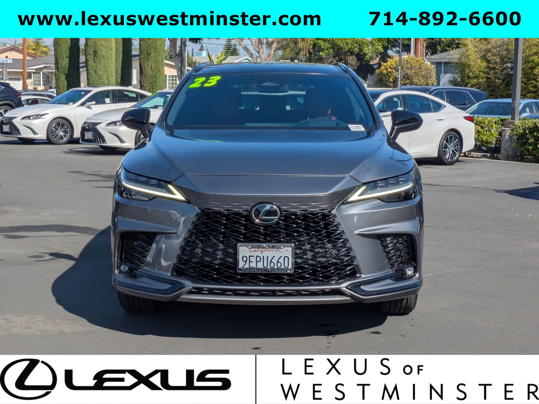 2023 Lexus RX 500h F SPORT Performance photo 2