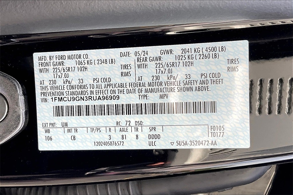 2024 FORD ESCAPE - Image 29